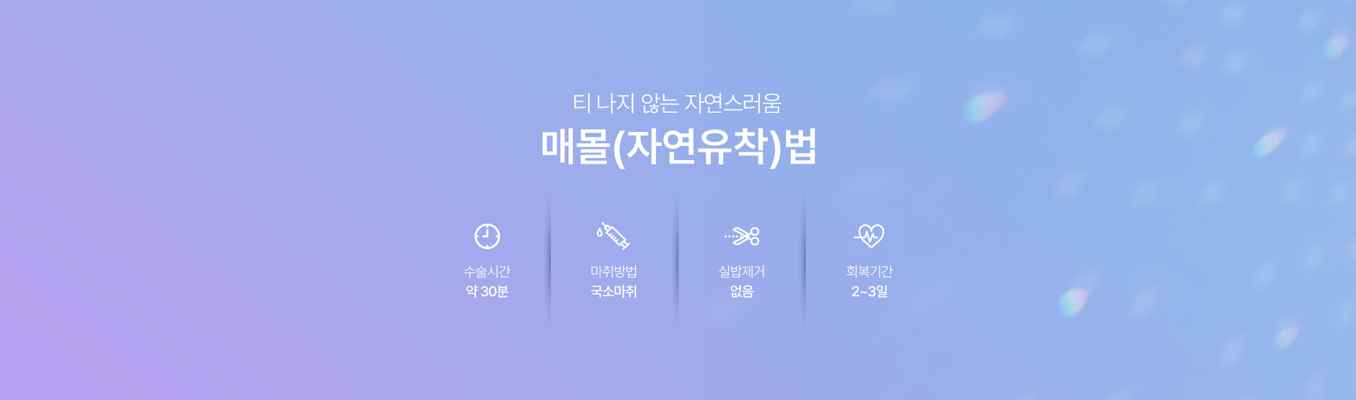 쌍커풀 매몰법 시수술정보