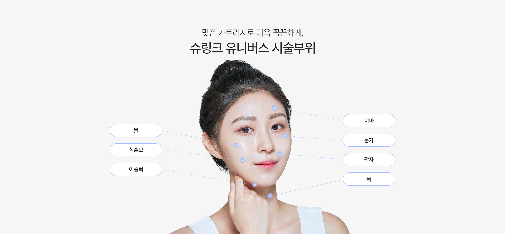 슈링크유니버스 시술부위