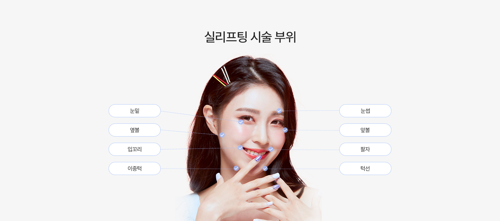 실리프팅 시술부위
