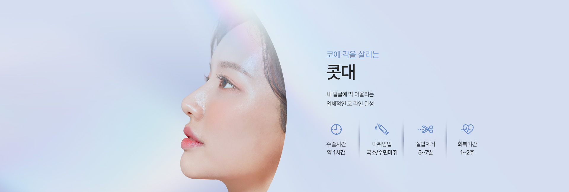 콧대 키비주얼